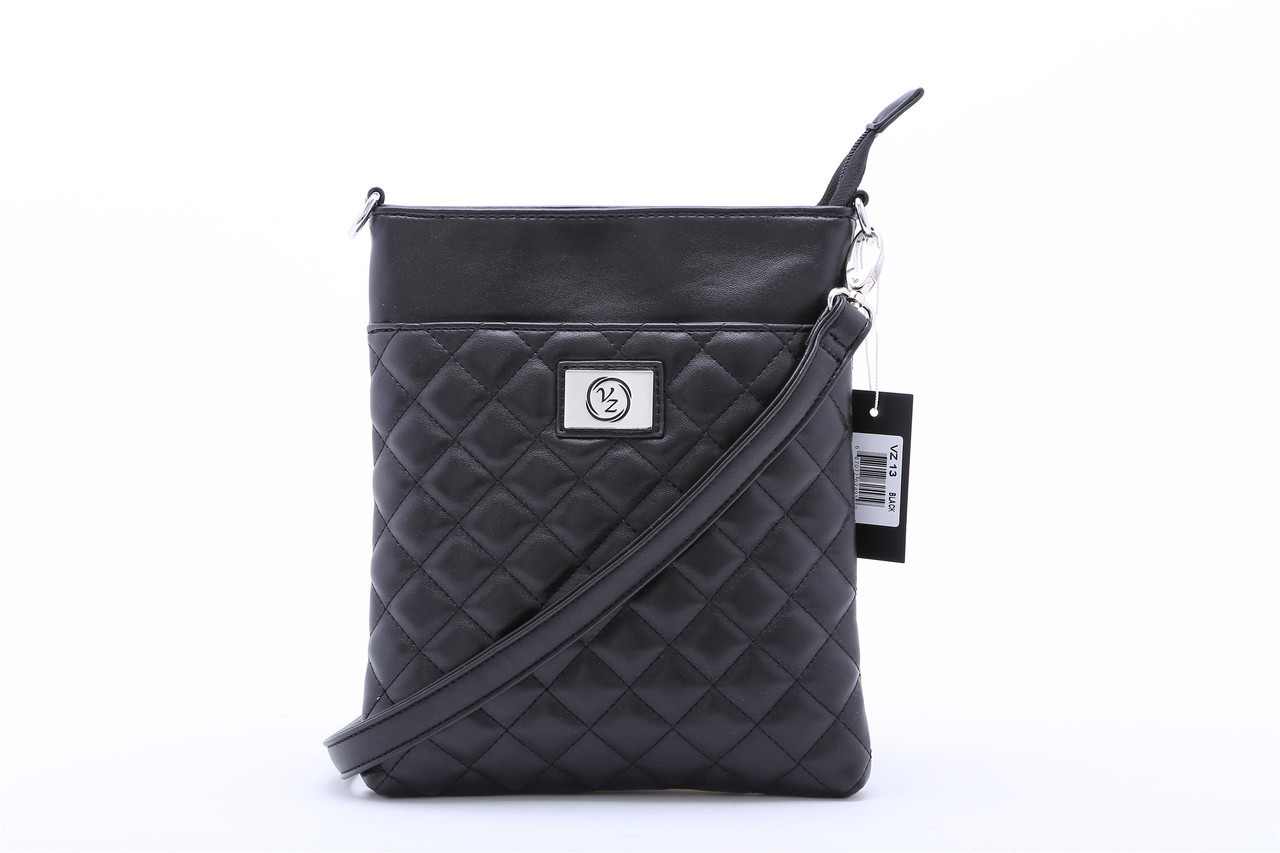 Vera Design Fashion Messenger Bag VZ13 Black - Verahandbag