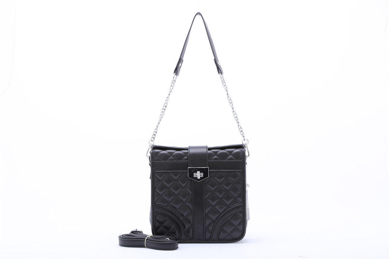 Vera Design Fashion Messenger Bag VZ1 Black - Verahandbag